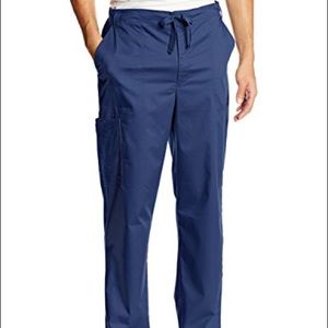 Cherokee Luxe Mens Fly Front Drawstring Cargo Pant